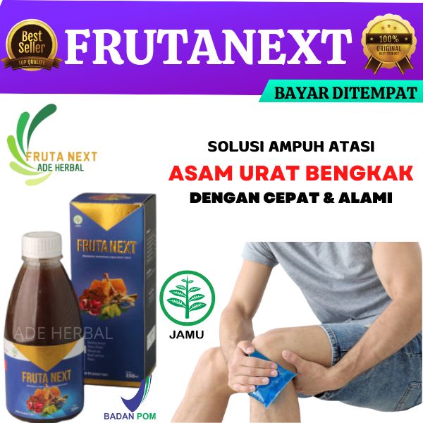 FRUTANEXT Obat Asam Urat Bengkak Kaki Merah Dan Bengkak Jari Tangan Bengkak Fruta Next Original