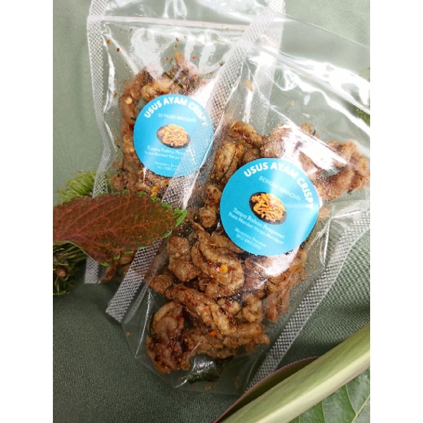 

Usus Ayam Krispy Daun jeruk BERKAH MANDIRI
