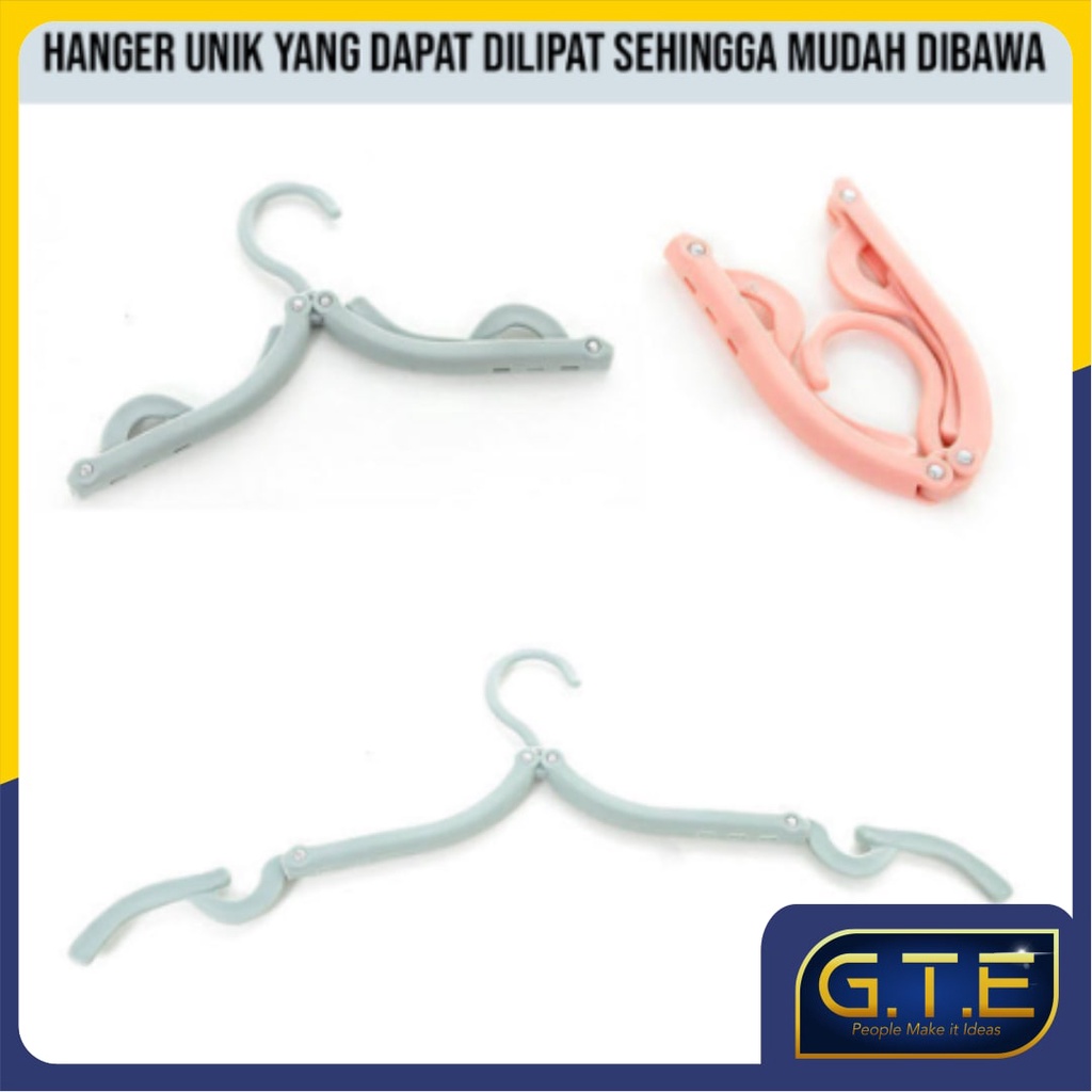 GTE | HANGER SERBAGUNA 32 JEPIT | GANTUNGAN BAJU | GANTUNGAN JEMURAN | 32 HOOK