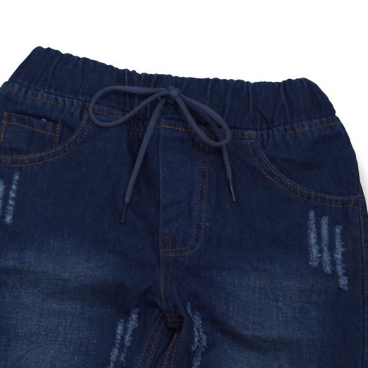 Setelan Kaos Distro Anak Celana Jeans Pendek Usia 3-12 Tahun By H22Story