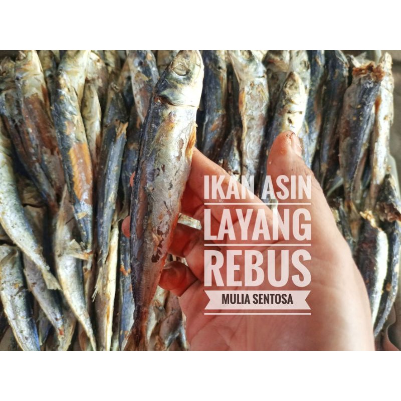 

Ikan Asin Layang rebus / Ikan pindang kering / ikan layang kering