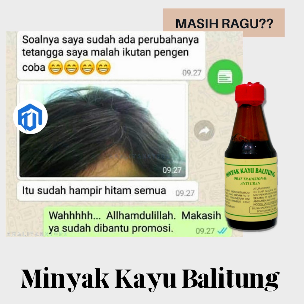 Minyak Kayu Balitung Asli 100% Dari Kalimantan Obat Vitamin Penumbuh Penyubur Pelebat Penebal Penghitam Pelurus Rambut Anti Botak Dan Rontok Anak Pria Dan Wanita Penghilang Uban Cepat Hitam Permanen Di Usia Muda