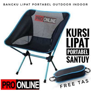 KURSI LIPAT OUTDOOR/KURSI CAMPING/KURSI LIPAT MANCING