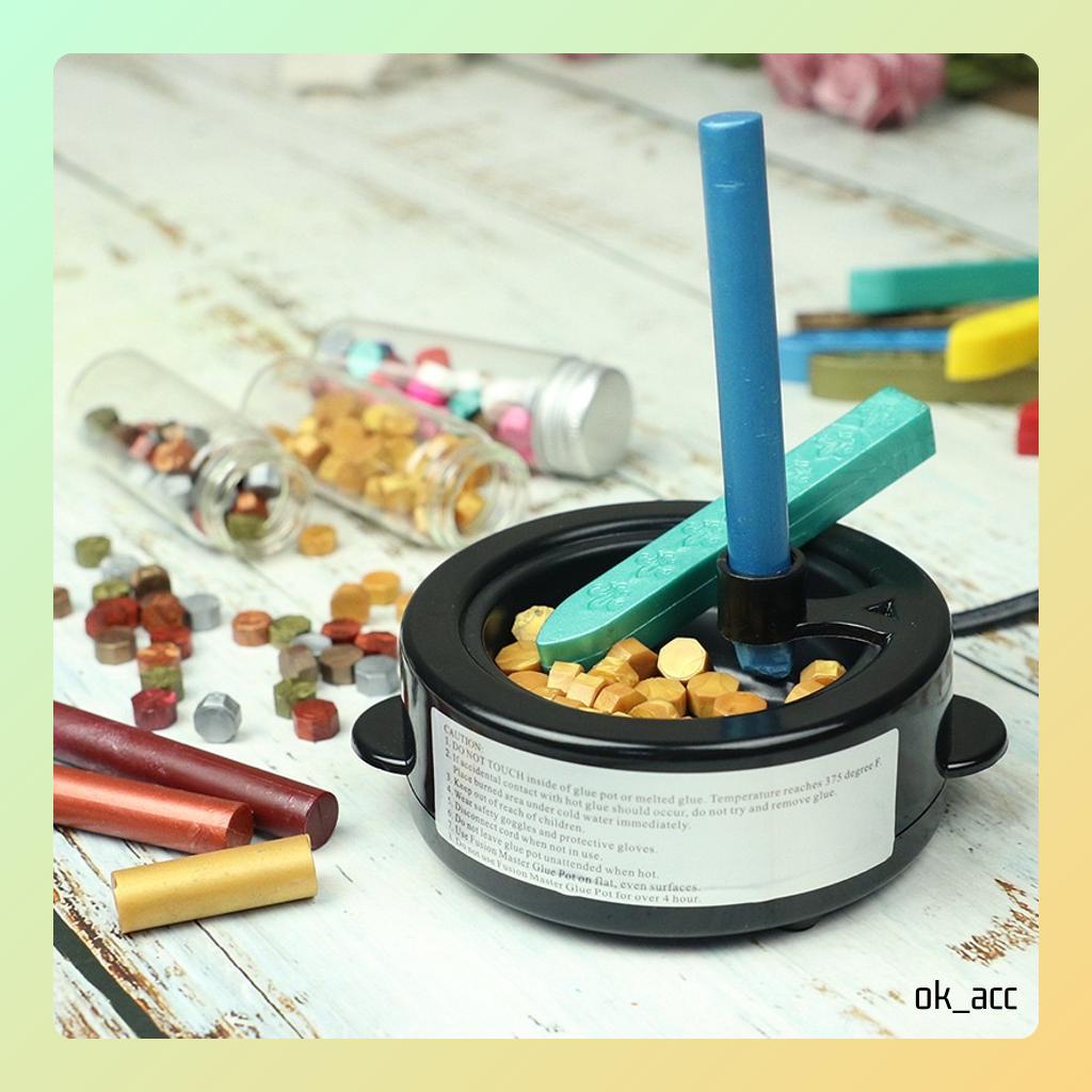 Tungku peleleh lilin wax mesin colokan listrik colok
