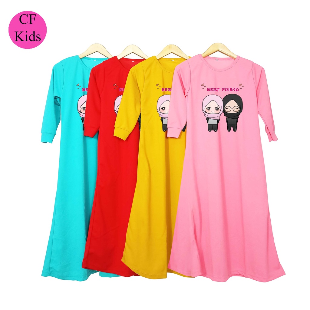 Gamis Anak Perempuan DTF Best Friend CKids