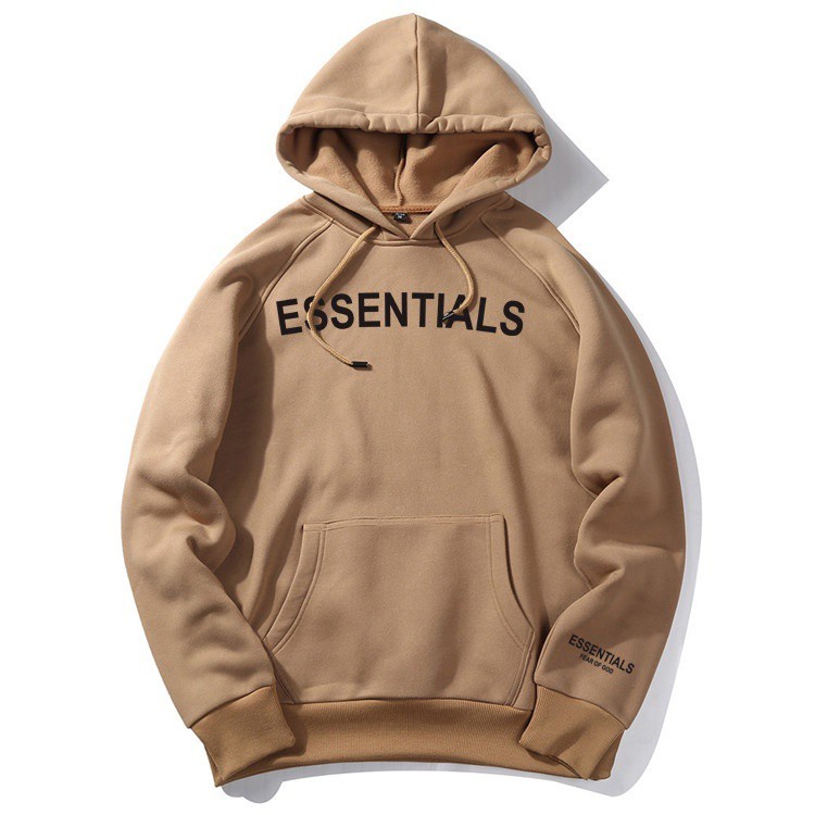 Sweater Hoodie Essentials Jaket Hoodie Essentials ( Premium Fleece ) L- XXL