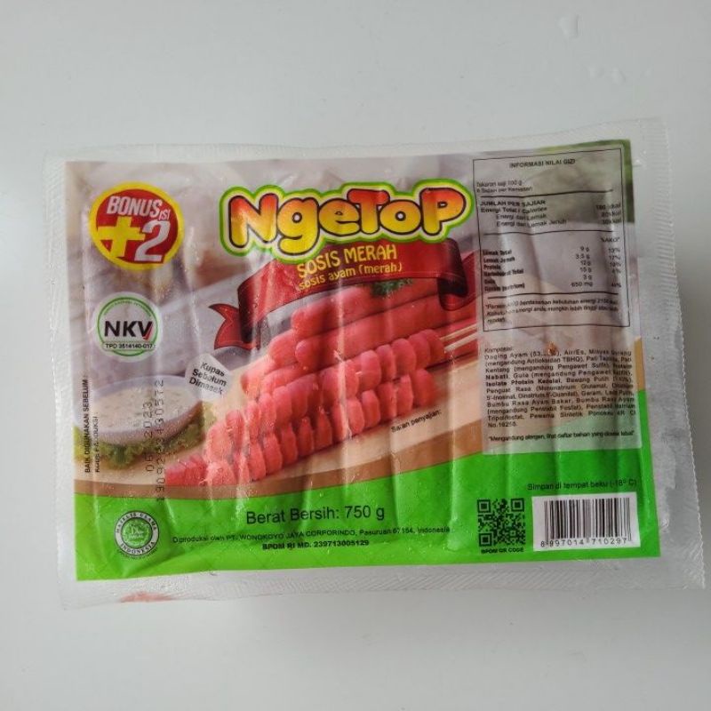 

Sosis Ngetop 750gram