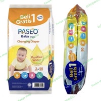 Paseo Baby Wipes 50+50 Chamomile Tisu Basah