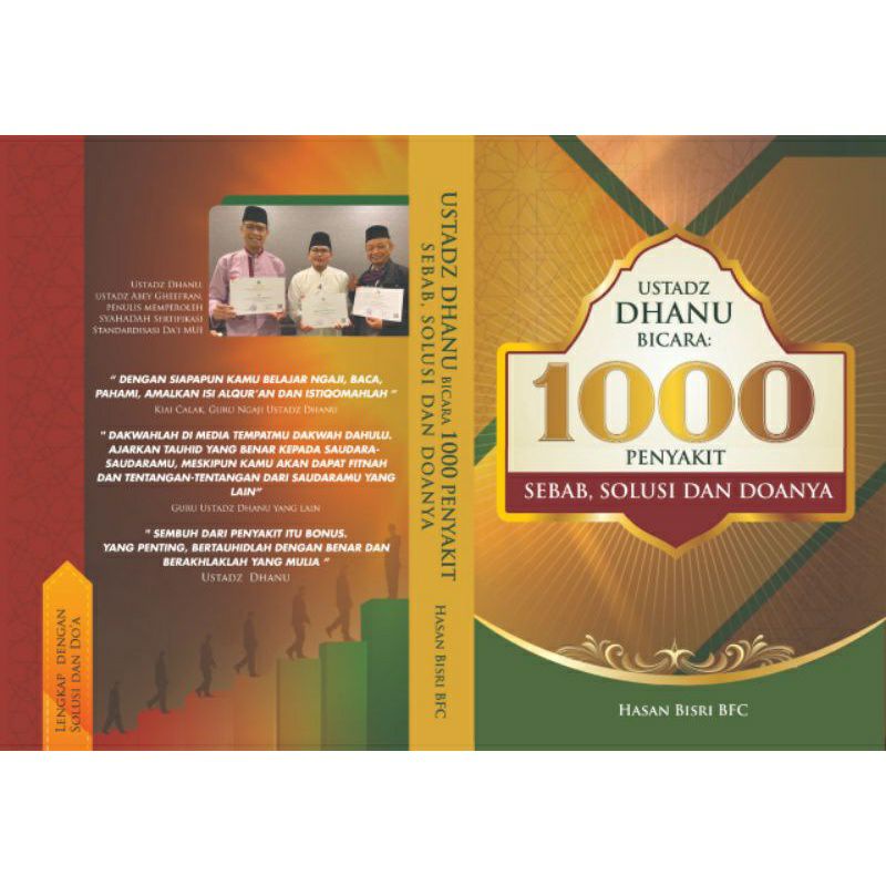 Buku Ustadz Dhanu Bicara 1000 Penyakit (Original)