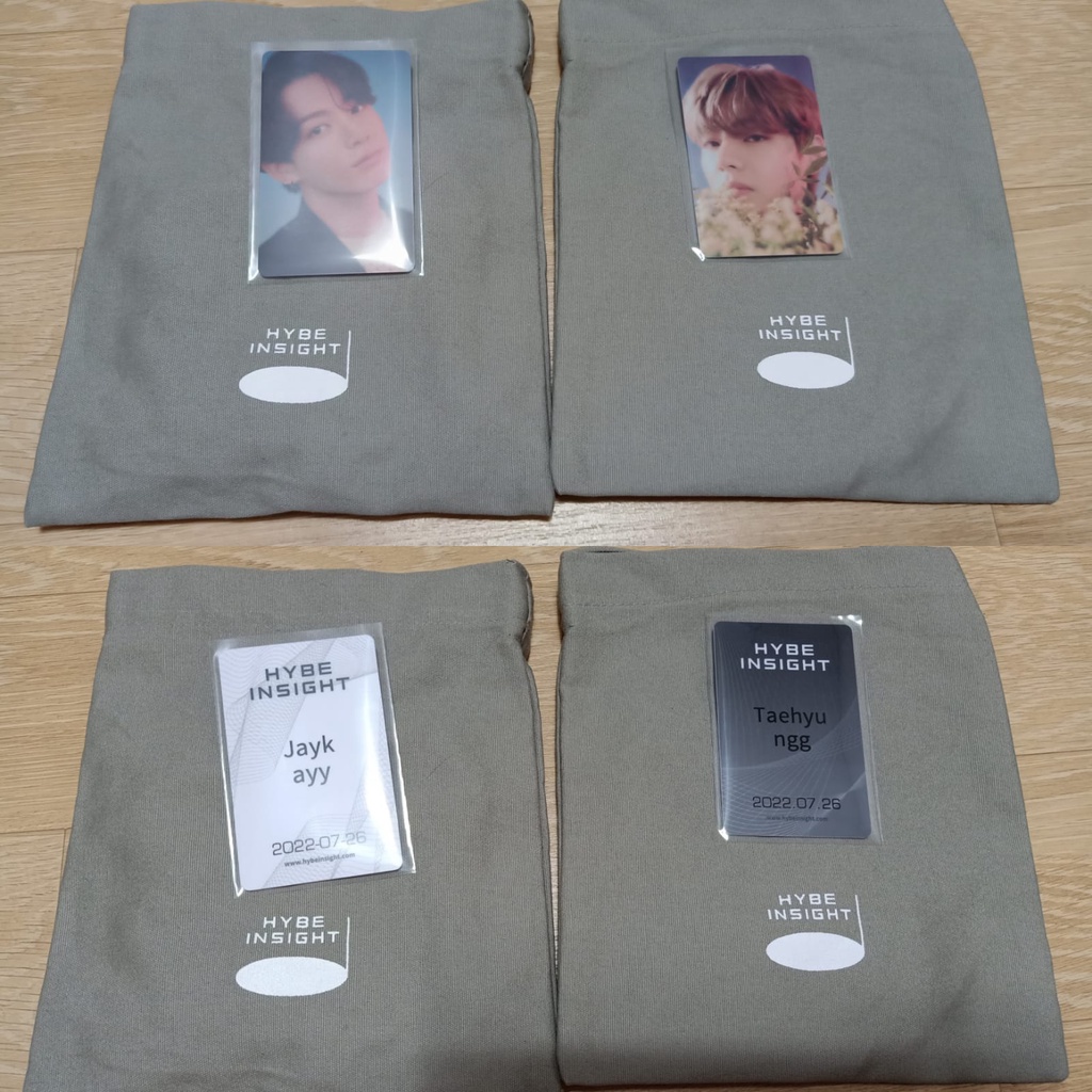 [READY JAKARTA] Hybe Insight Museum Photo Ticket Photo Card Postcard BTS Sharing
