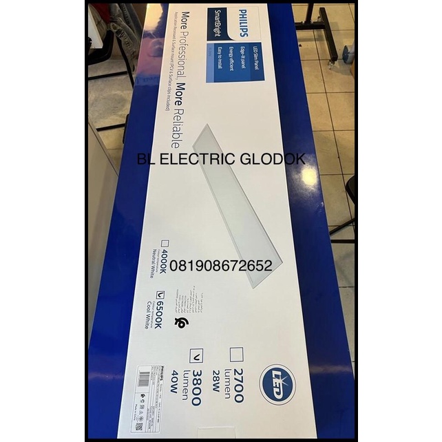 Promo Philips Rc091V Led38S Slim Panel Led 40W W30L120 G3 Mr Pcv Gypsum