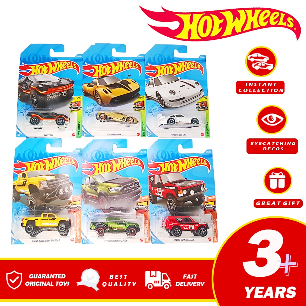 Hot Wheels Original Termurah Made in Malaysia / Hotwheels Ori Banyak Variasi / Mobil Koleksi / Mainan Anak