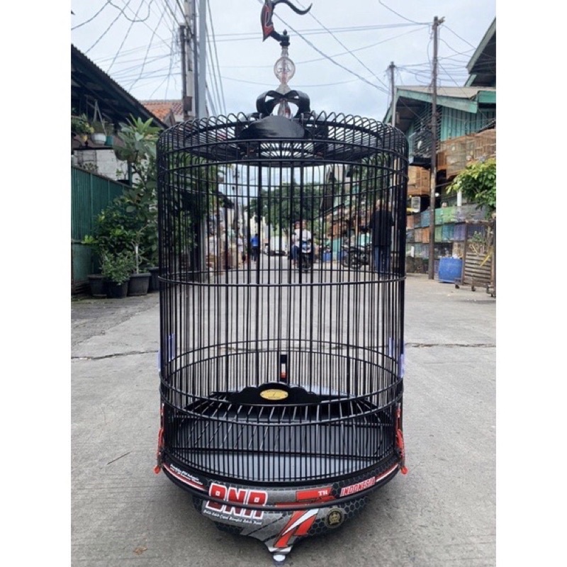 SANGKAR KANDANG MURAI BNR 77 Hitam