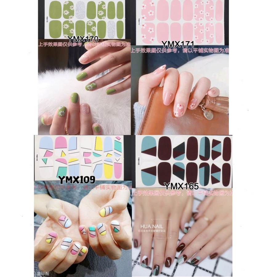 [ASS] STIKER KUKU NAILS ART WATERPROOFT