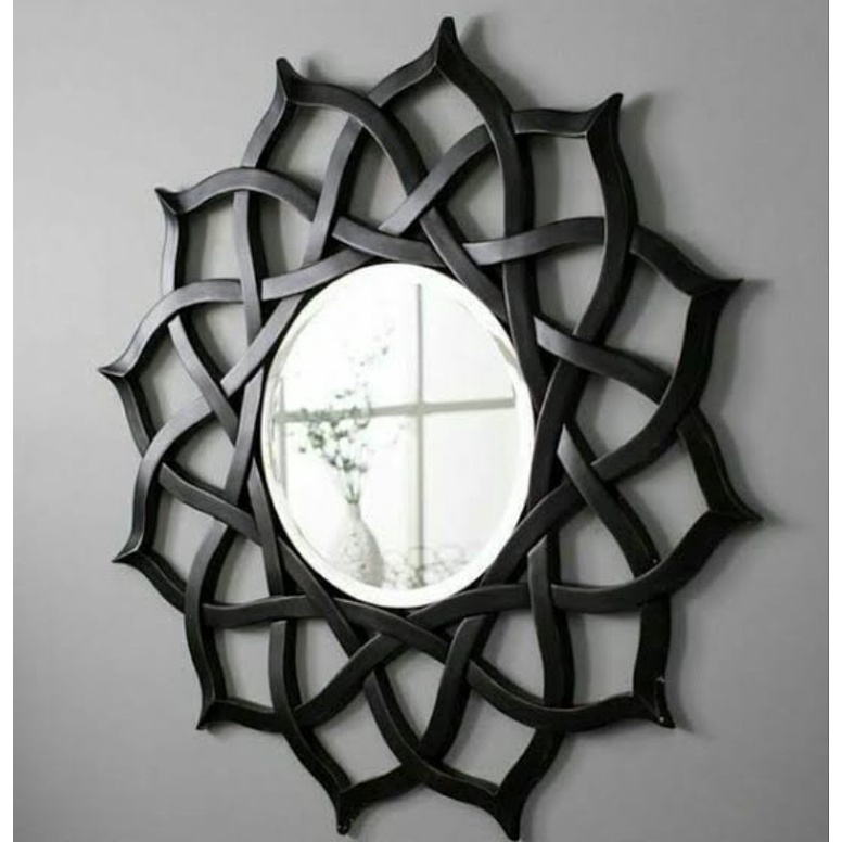 pigura hiasan dinding,miror kayu, miror ukir miror bulat cermin hias