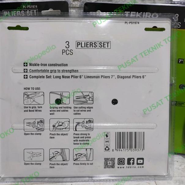 PAKET TANG TEKIRO TANG KOMBINASI LANCIP POTONG TEKIRO