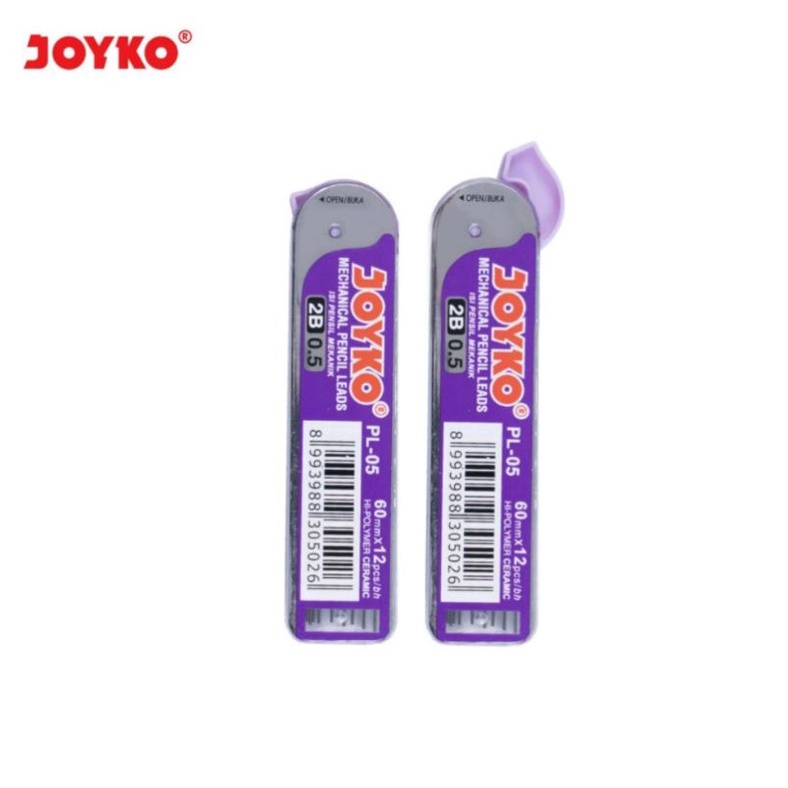

ISI PENSIL MEKANIK 2B JOYKO PL-05 0.5 MM
