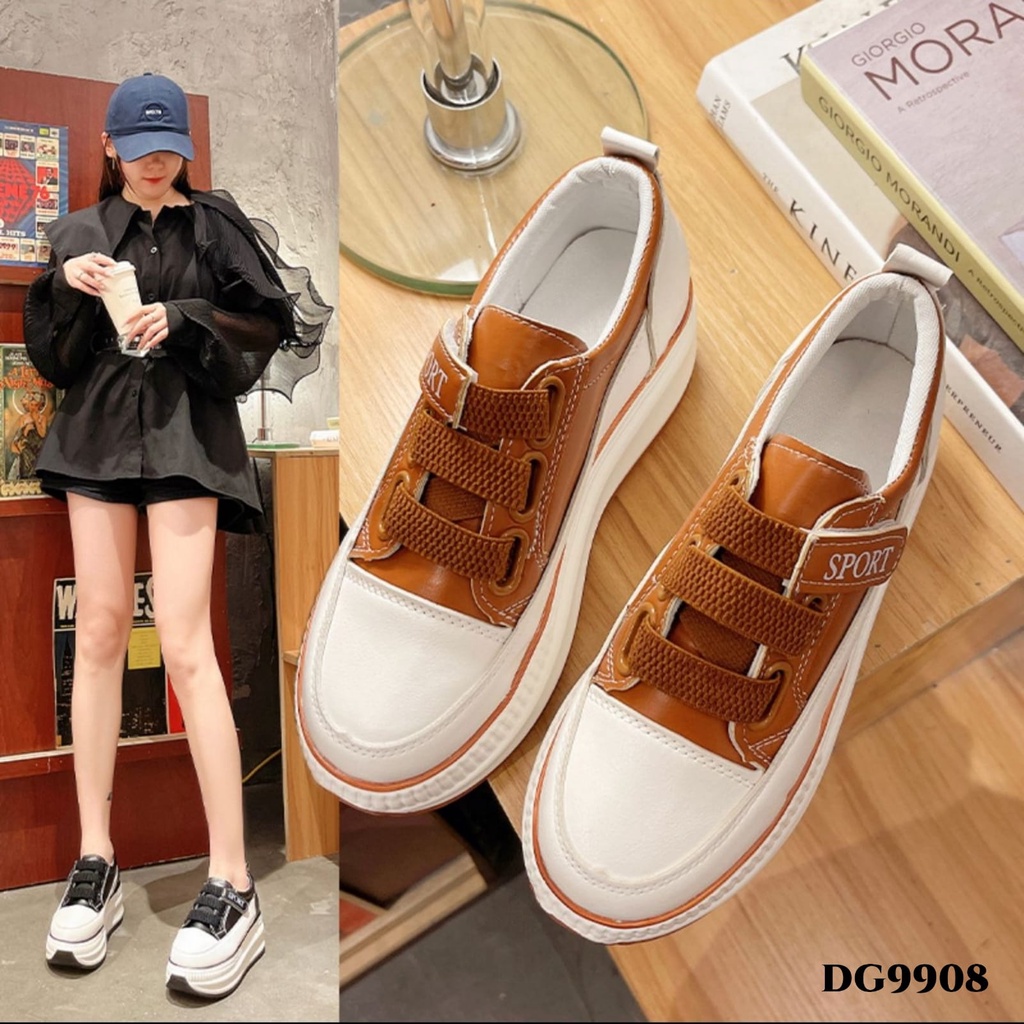 WYN SNEAKERS HIGH WEDGES FASHION KOREA DG9908