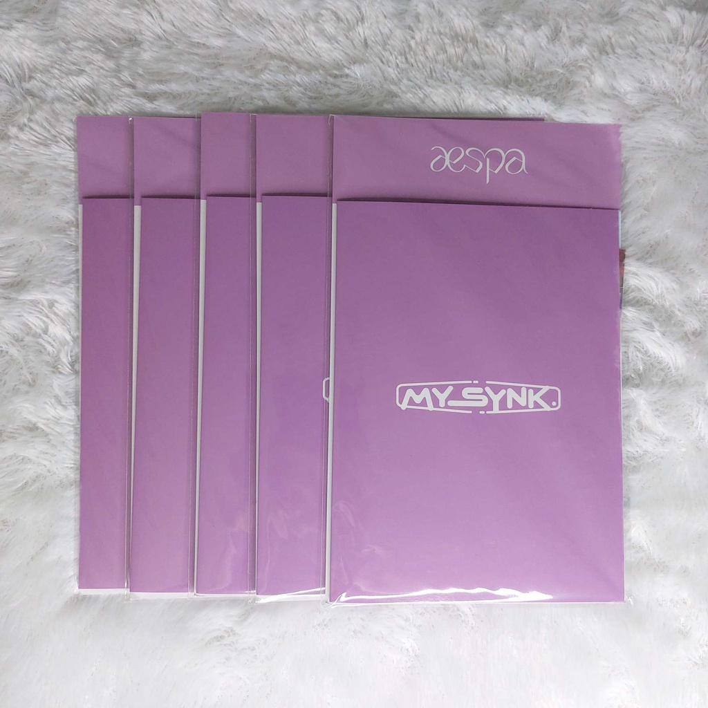 AR TICKET BEYOND LIVE Aespa PC Photocard Member Set Winter Karina Fan Meeting My Synk Fullset Sealed