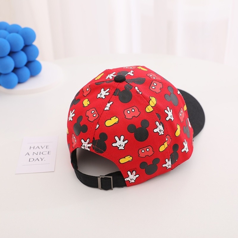 HNK Topi Baseball Anak Karakter Import Perempuan Laki Laki Mickey |  CAP KIDS MICKEY FULL