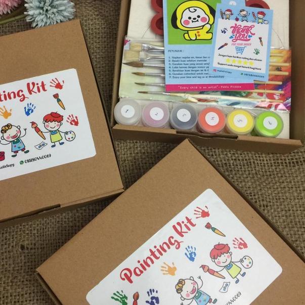 

DIY PAINT BY NUMBER KANVAS 20X20 - pinguin