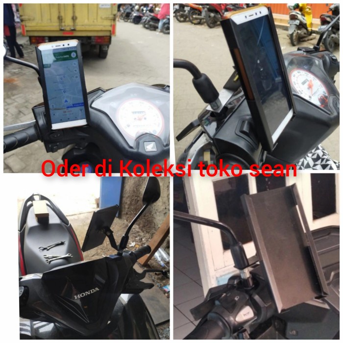 Holder Hp Motor Plat Besi