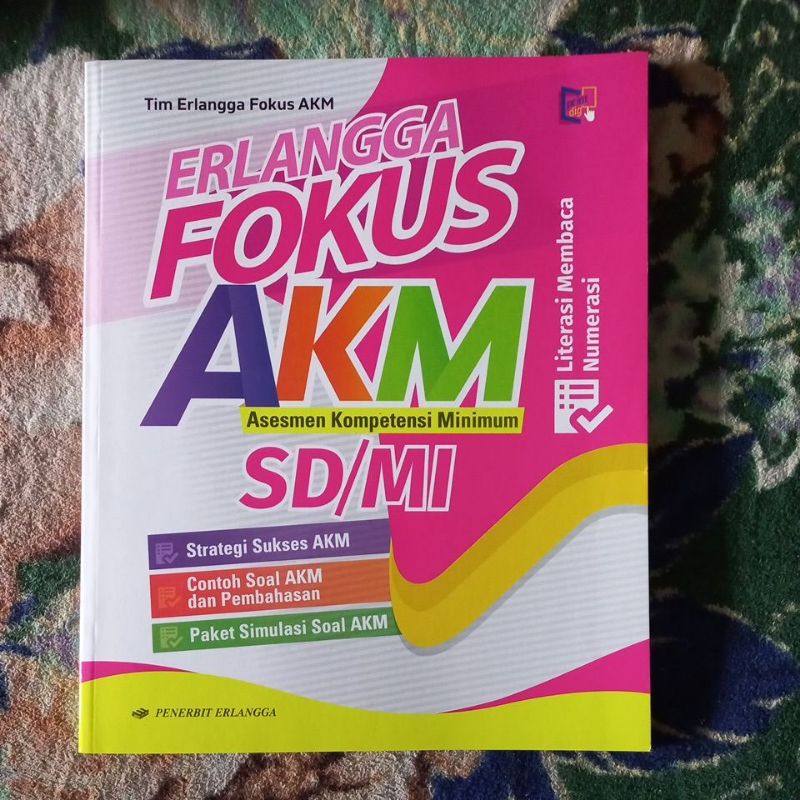 ORIGINAL BUKU ERLANGGA FOKUS AKM SD/MI