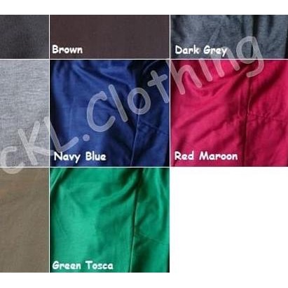 Bahan Kain Fleece Cotton Katun Celana Jaket Training Varsity