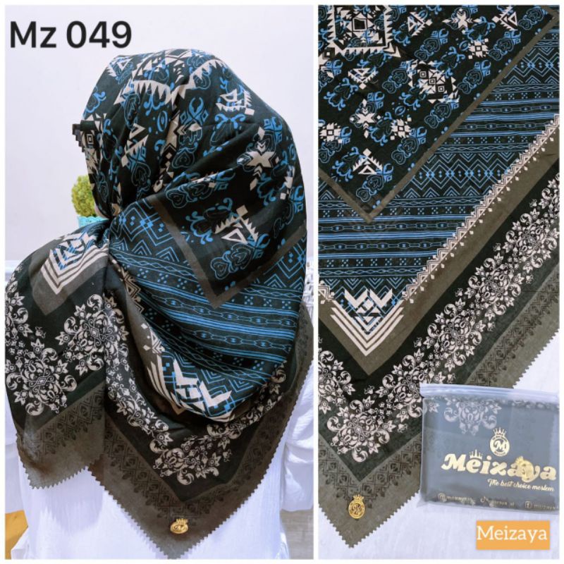 motif segiempat meizaya