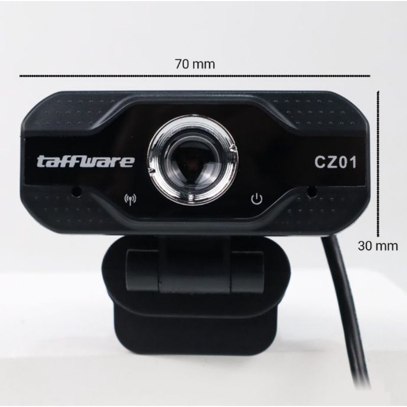 Taffware HD Webcam Desktop PC Laptop Video Conference 1080P with Microphone - CZ01