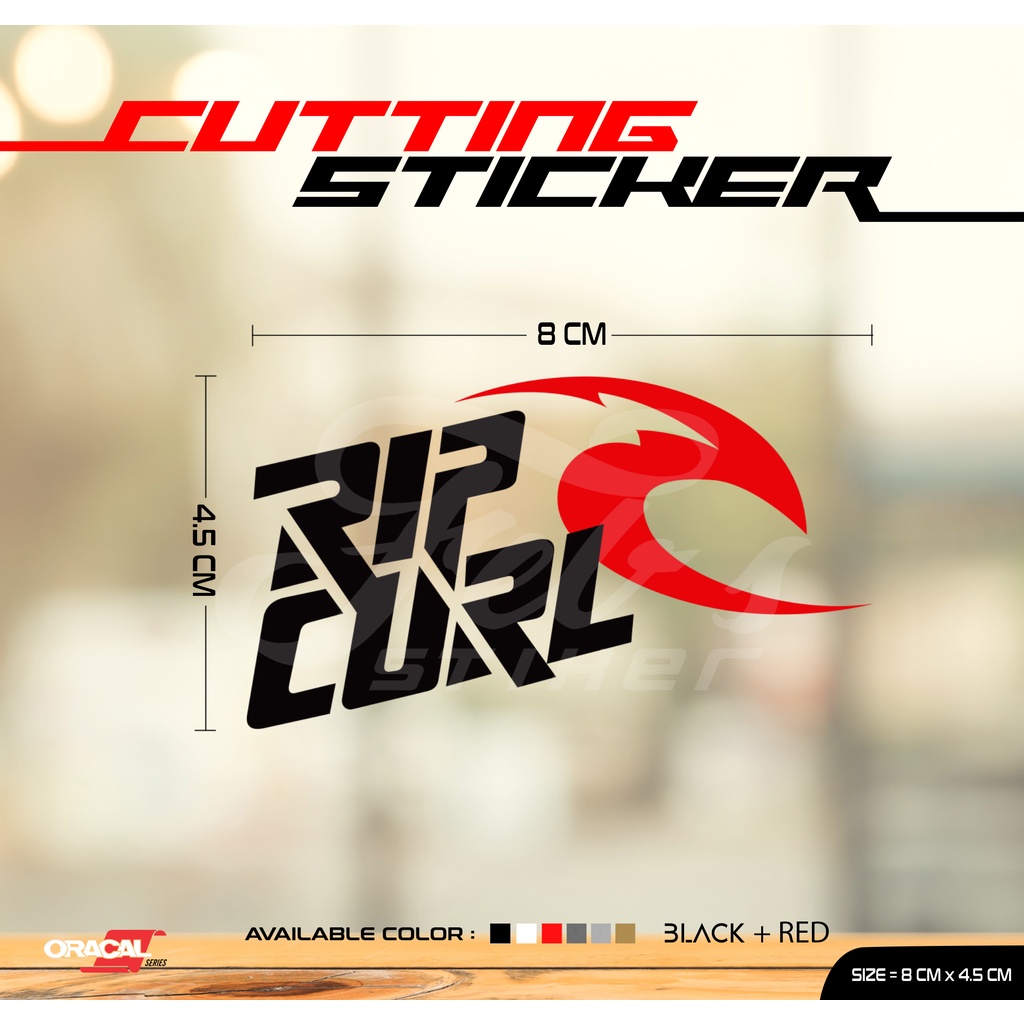 Cutting Sticker  RIP CURL Logo | Stiker Cutting Logo RIP CURL | RIP CURL