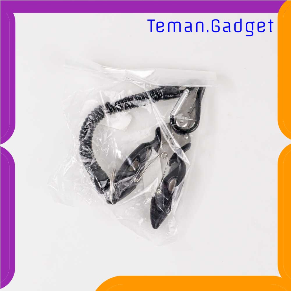 TG-PCN Pesca Tang Kail Pancing Stainless Steel Hook Remover with Carabiner - J1353