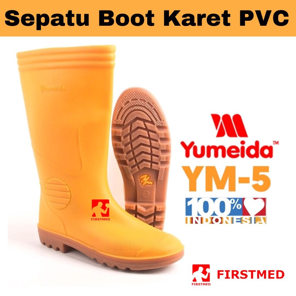 Discount SEPATU BOOTS PRIA DAN WANITA SEPATU BOOT SAWAH PANJANG BOOT YUMEIDA TINGGI ANTI AIR DAN