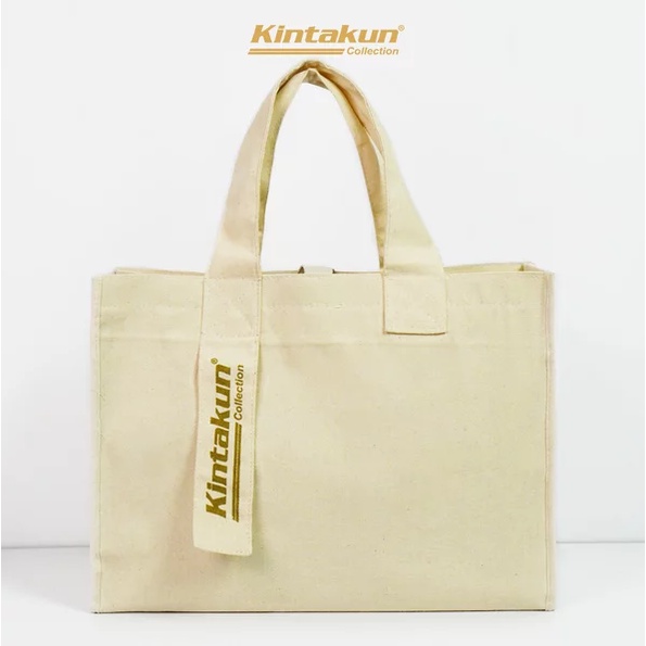 Kintakun Exlusive Tas Canvas Extra GIFT serbaguna Premium