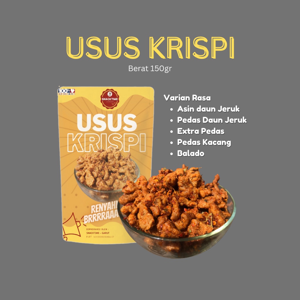 

Keripik Usus Krispi KRIUK