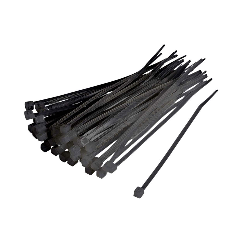 FORT Kabel Ties Cable ties 4.8 x 300 30cm 4,8 CV-300L - Hitam