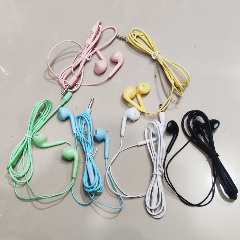 Headset Earphone Toples Zbox ZX 02 macaron superbass