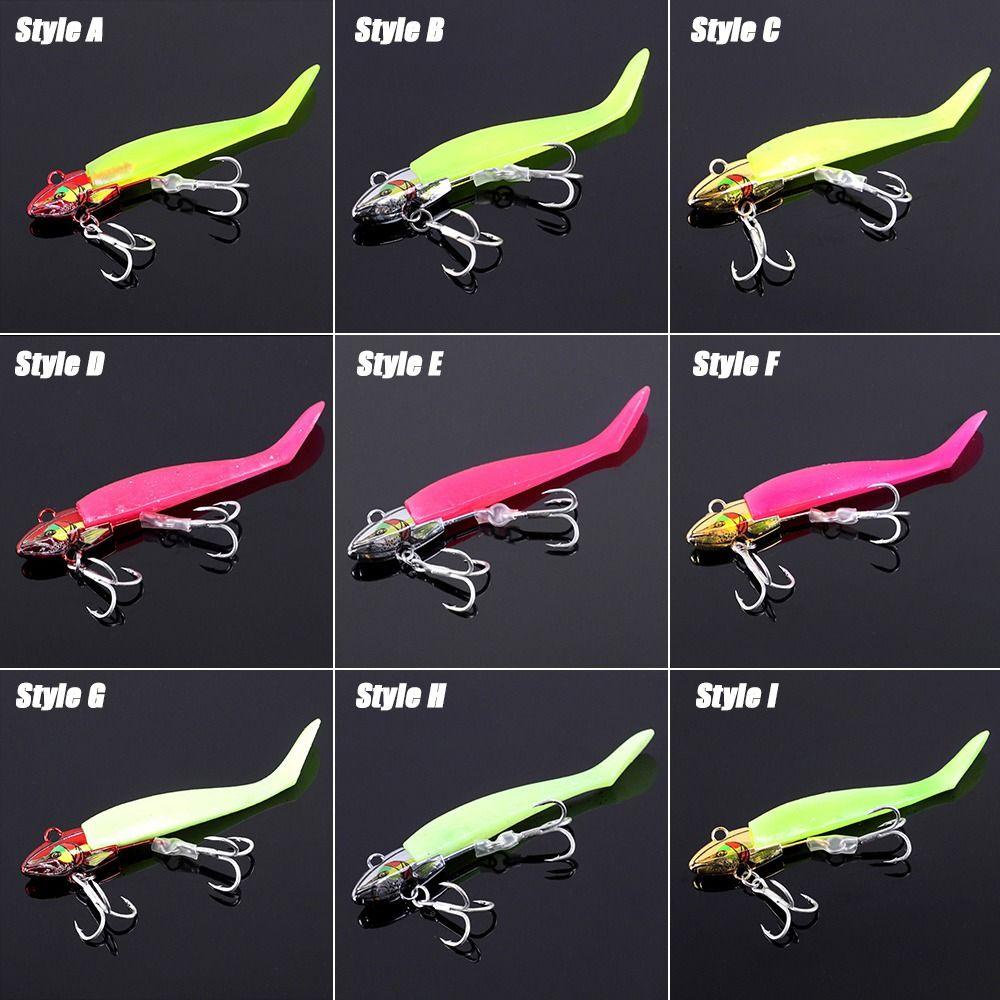 Top Soft bass Bait Engkol Umpan 34G fly fishing sea Lead Head hook