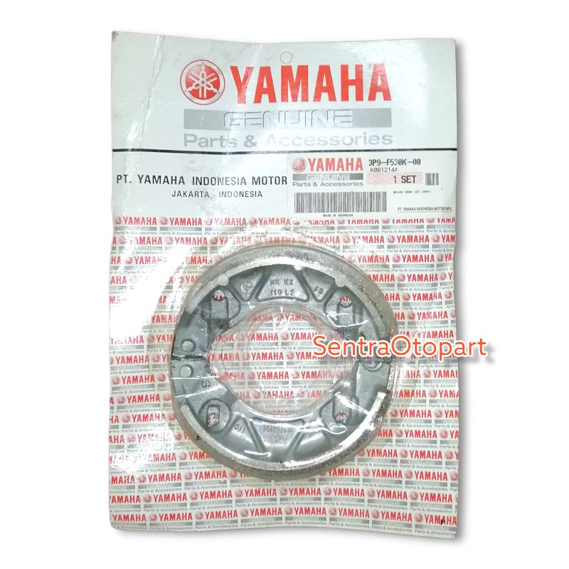 Kampas rem belakang jupiter z old f1zr vega r original ygp 3p9f530k00