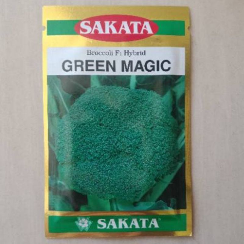 GREEN MAGIC Sakata Benih Brokoli HIjau  isi 2000 butir