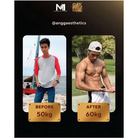 Muscle First Pro gainer 2lb Menambah Berat Badan Bulking M1 Pro Gainer