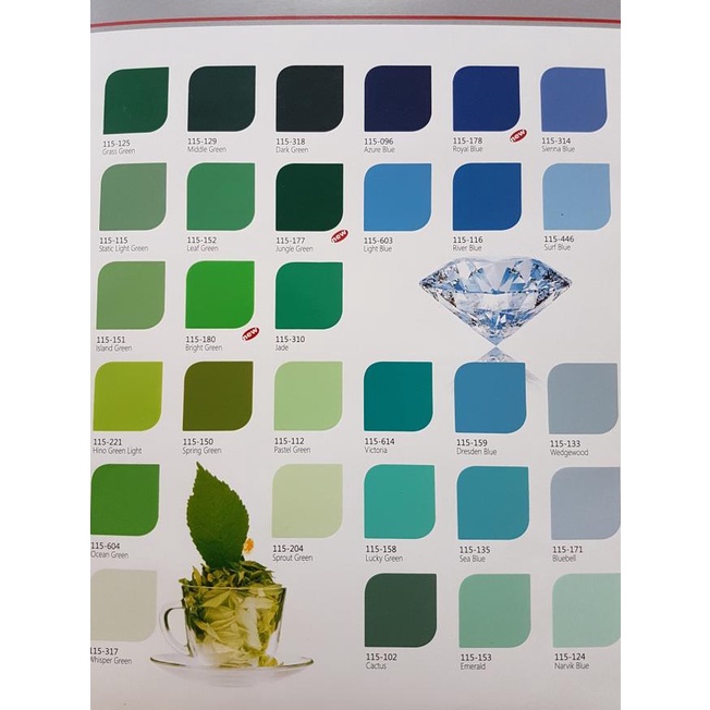 CAT MINYAK FTALIT 731 SUPER WHITE 1 KG