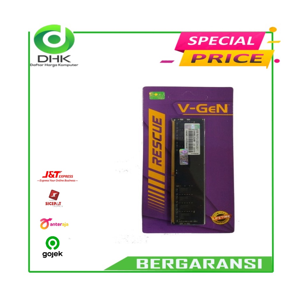 RAM V-GEN DDR4 8GB PC3200 LONGDIM RESCUE