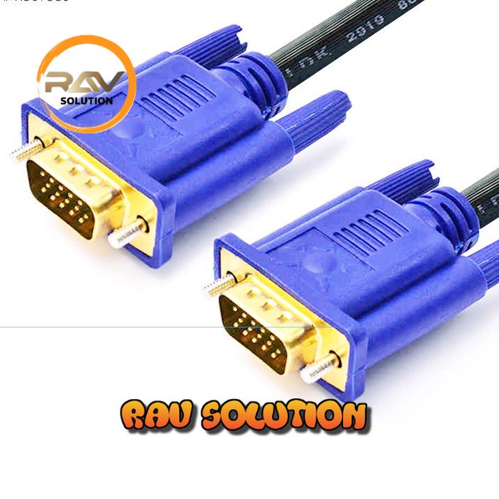 KABEL VGA 5M HIGH QUALITY (GOLD PLATED) / VGA 5 METER / VGA 5 M