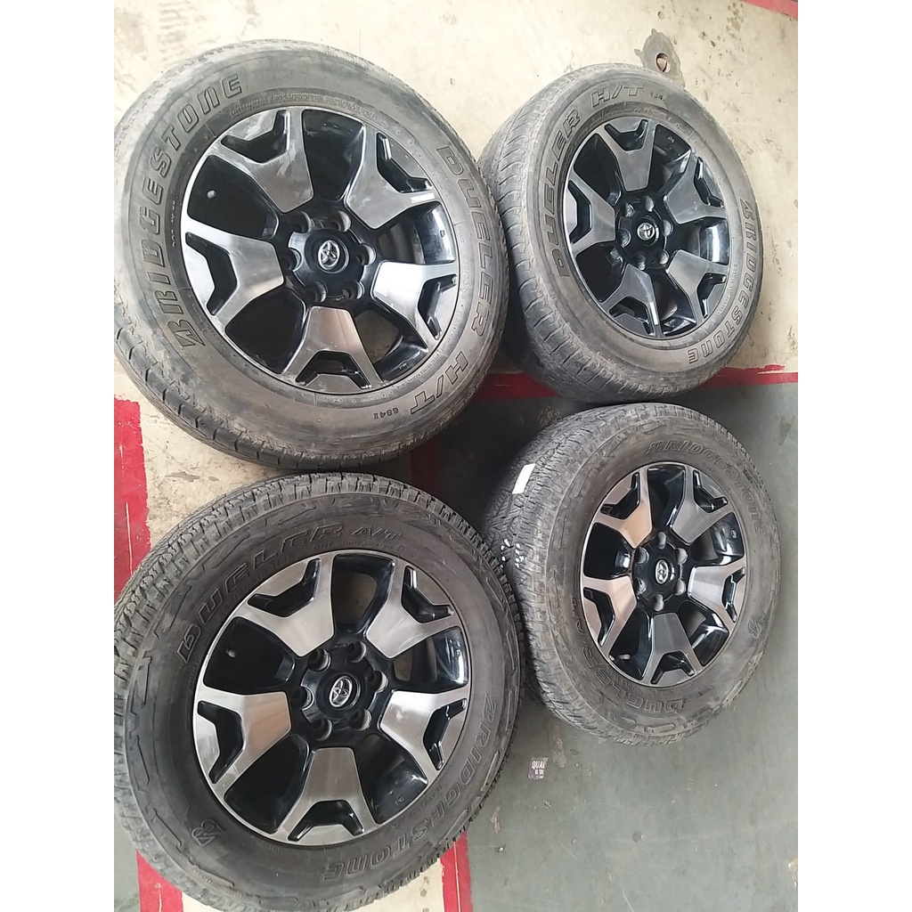 velg mobil bekas hilux 2022 seken ring 18x7 seken plus ban geratis ongkir oem original