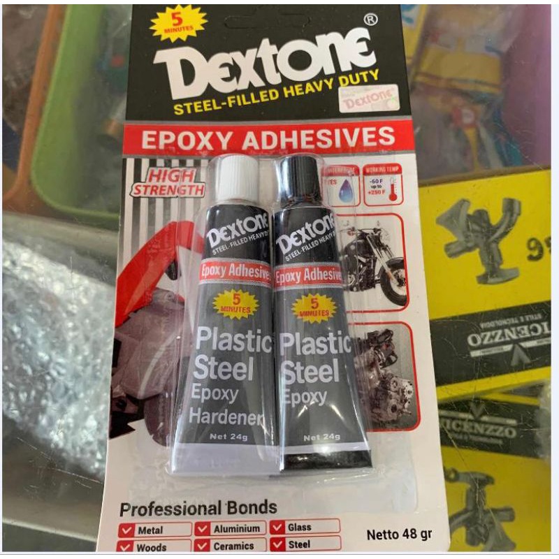 

Lem Dextone 48 gram / Lem Besi Epoxy 2 Komponen / Plastik / Alumunium Besi Galvalum Kayu Galvanis Tembaga 5 menit Metal Kaca triplek keramik alteko alteco / dekston dekton / Jepang G Asli kertas Hardener Resin Cepat kering perunggu kuningan emas porselain