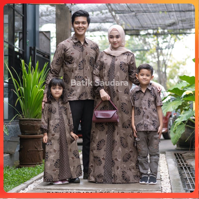 BAJU BATIK COUPLE MODERN SARIMBIT BATIK COUPLE GAMIS BATIK COUPEL COUPLE COPEL PASANGAN MAURA COUPLE