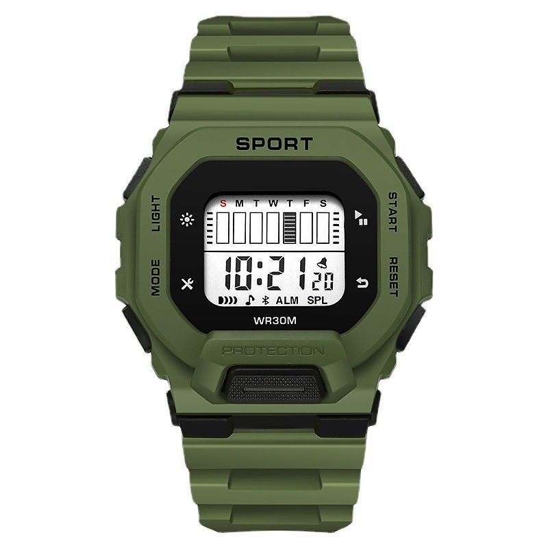 (Terima Cod)Jam Tangan Pria Sport Digital Sergi  New Strap Rubber/Karet(Dikirim Jakarta)