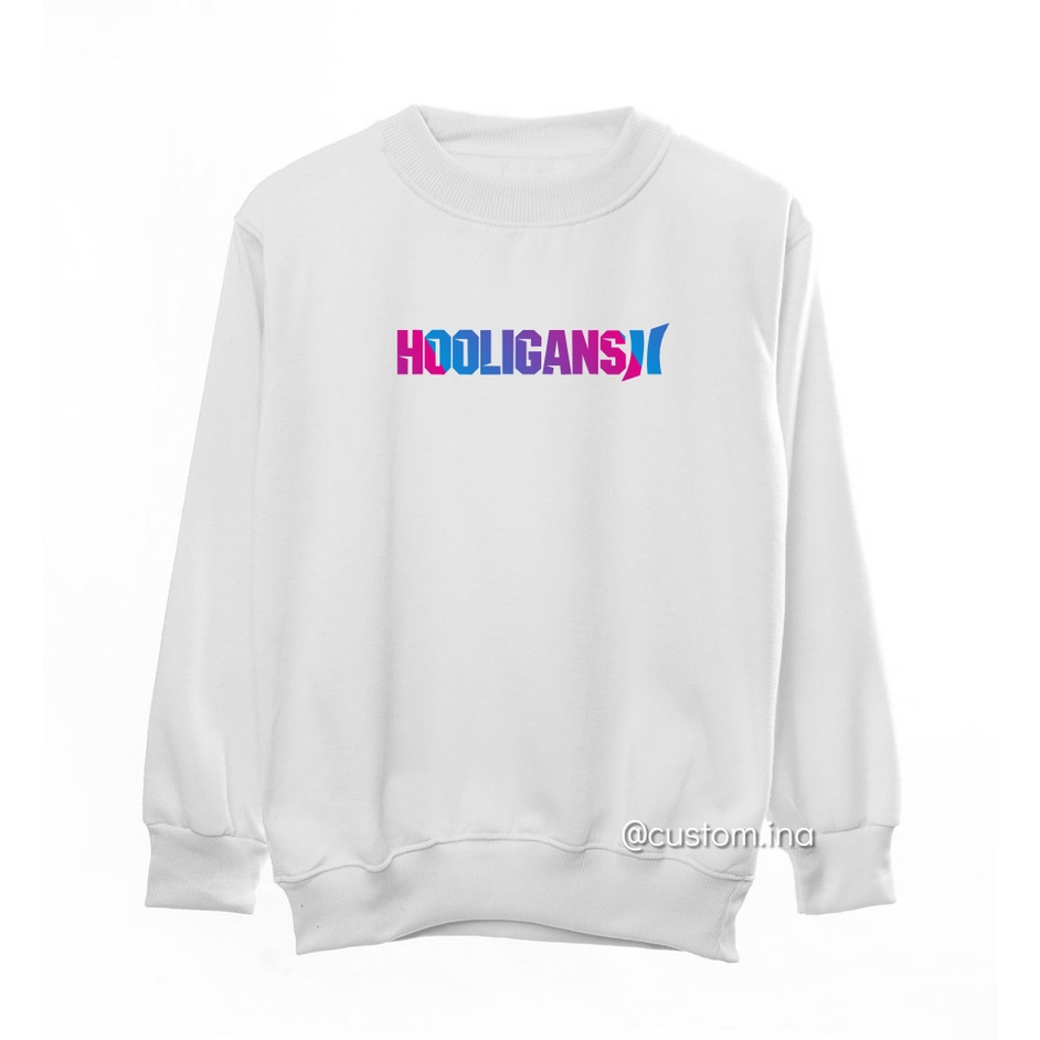 SWEATER CREWNECK HOOLIGANS® JUMBO BIG SIZE TERMURAH XS-6XL