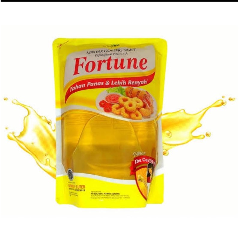 

Minyak Goreng Merk Fortune Pouch 2L 2 Liter